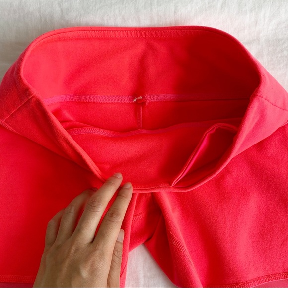 Alo Yoga Mesh Goddess Legging Neon Azalea Size Medium Dance Pilate - Picture 13 of 16